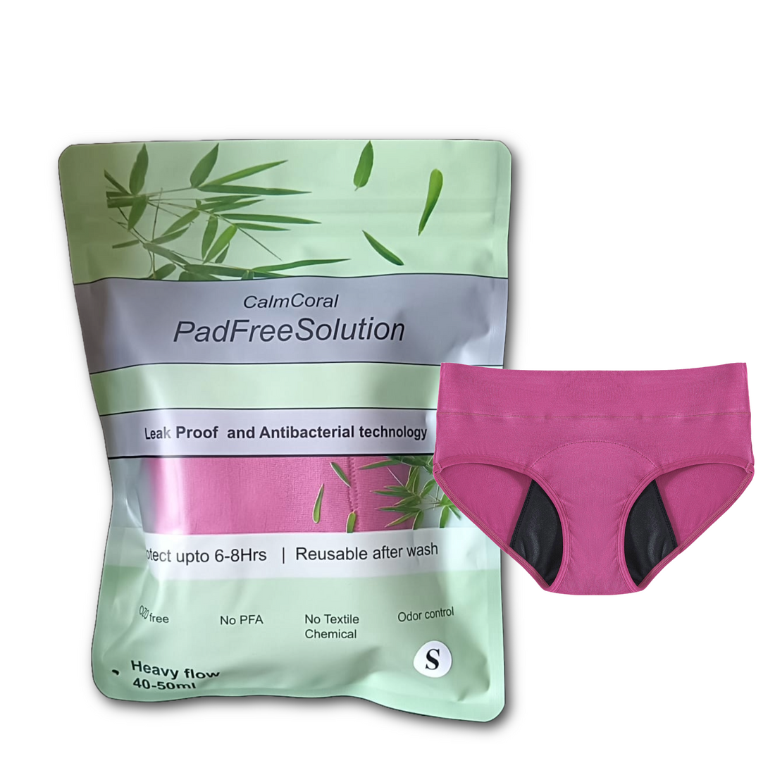 Heavy-flow-period-underwear-made-from-Bamboo-Cotton CalmCoral