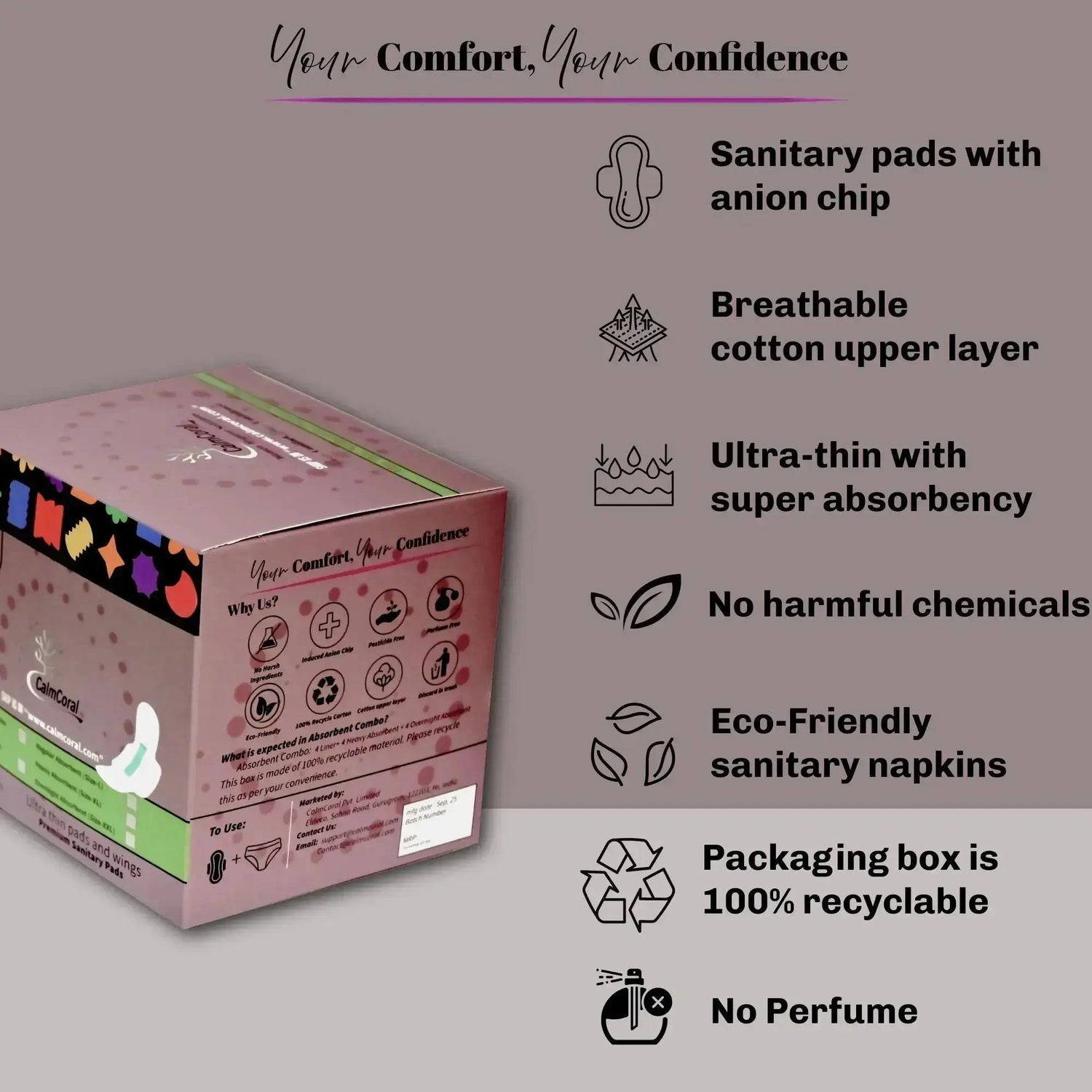 Menstrual-pads-combo CalmCoral