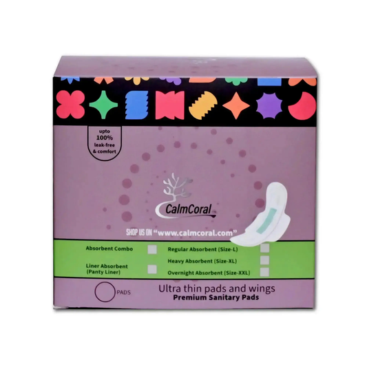 Overnight Sanitary pads - XXL - CalmCoral