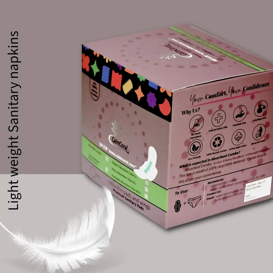 Overnight Sanitary pads - XXL - CalmCoral