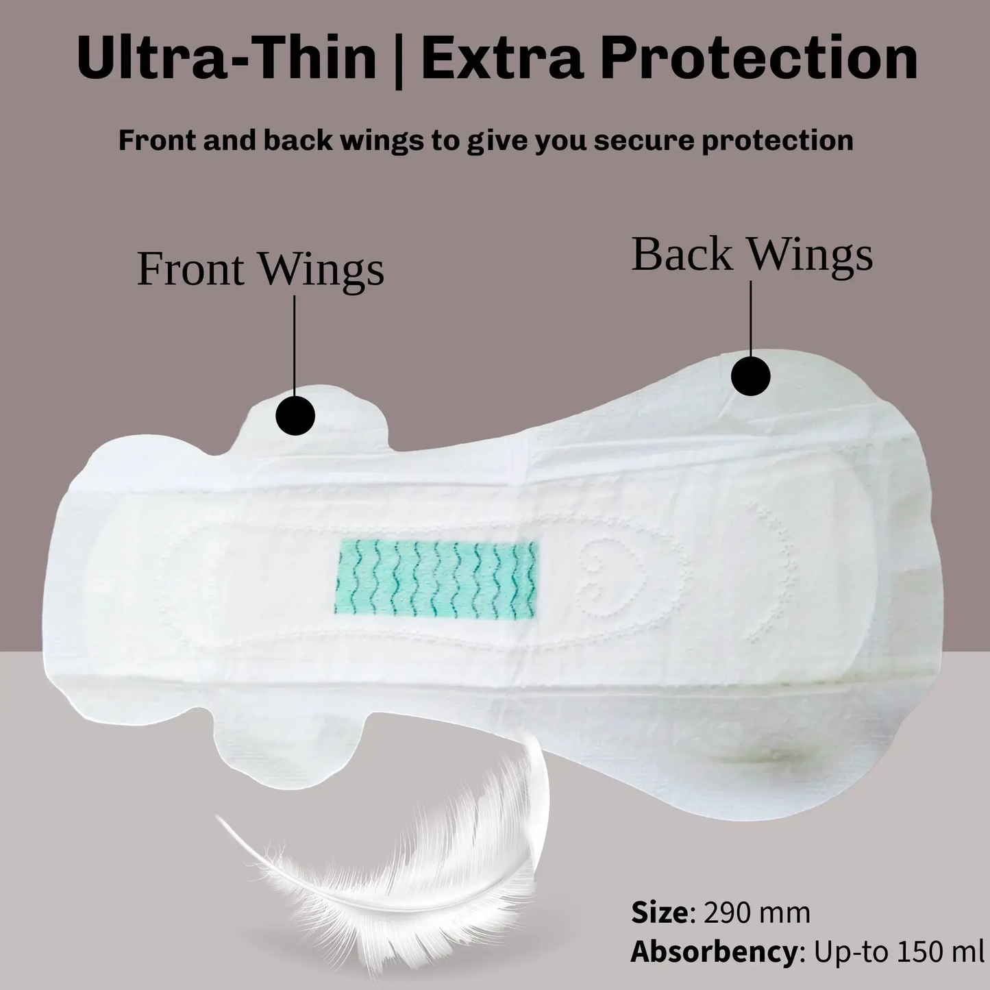 Heavy flow Sanitary pads CalmCoral